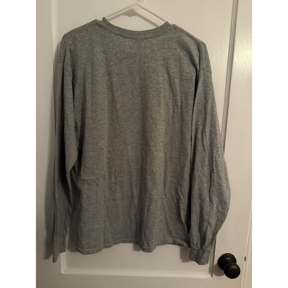 Gildan Mens L Gray 2013 Rose Bowl Wisconsin vs. Standford Long Sleeve T Shirt - Picture 3 of 3